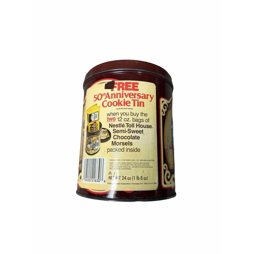 Nestle Toll House Morsels 50th Anniversary 50 Years Of Memories Tin - Picture 4 of 8